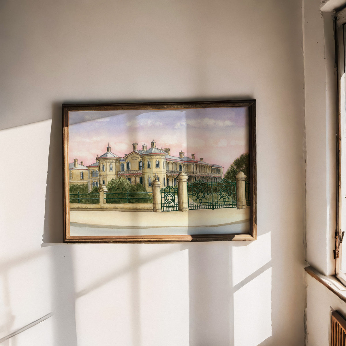 Queen Victoria Hospital Invercargill - Limited Edition Art Print