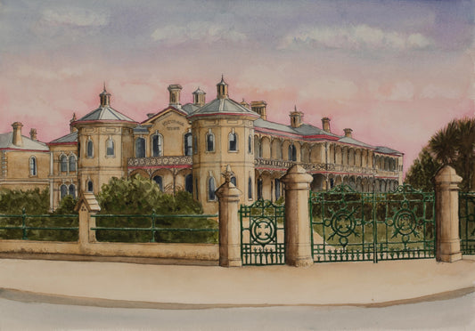 Queen Victoria Hospital Invercargill - Limited Edition Art Print